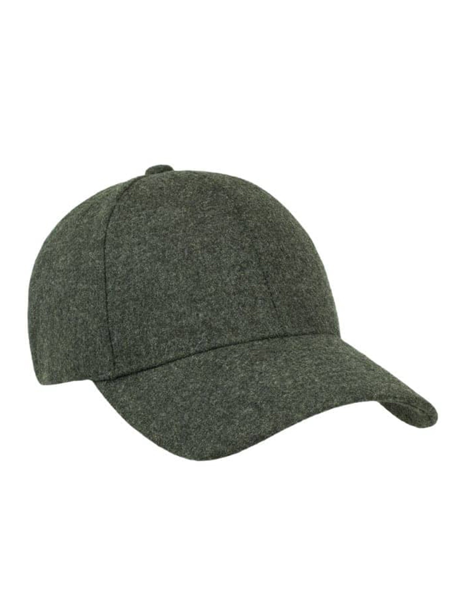 Cedar Forest Green Soft Front Wool Cap