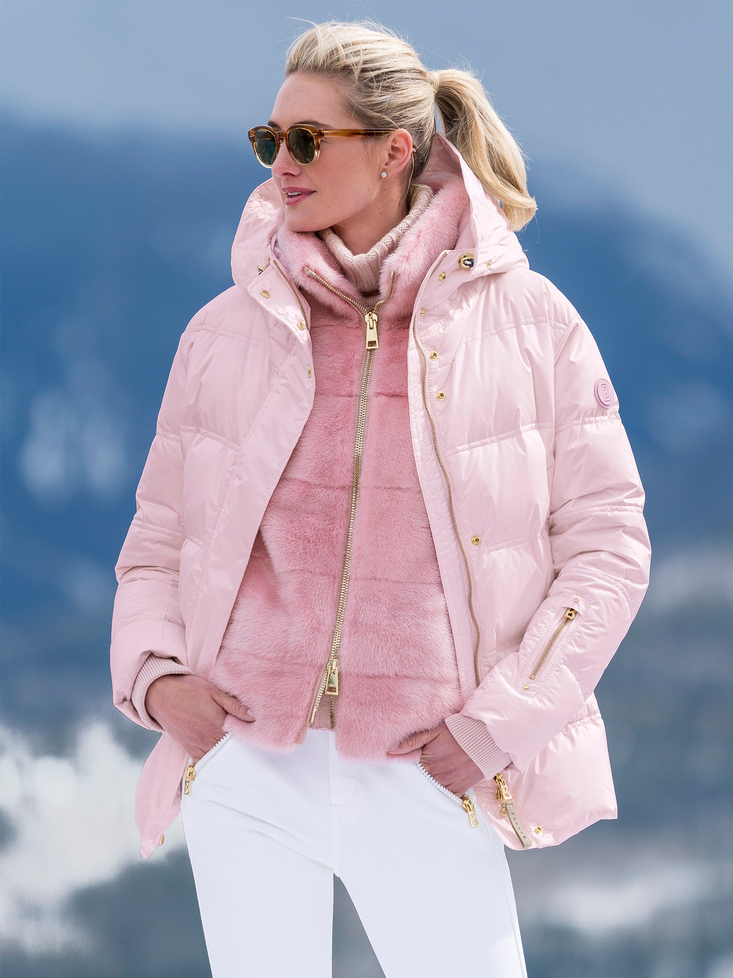 Pink Ski Jacket 2024 M