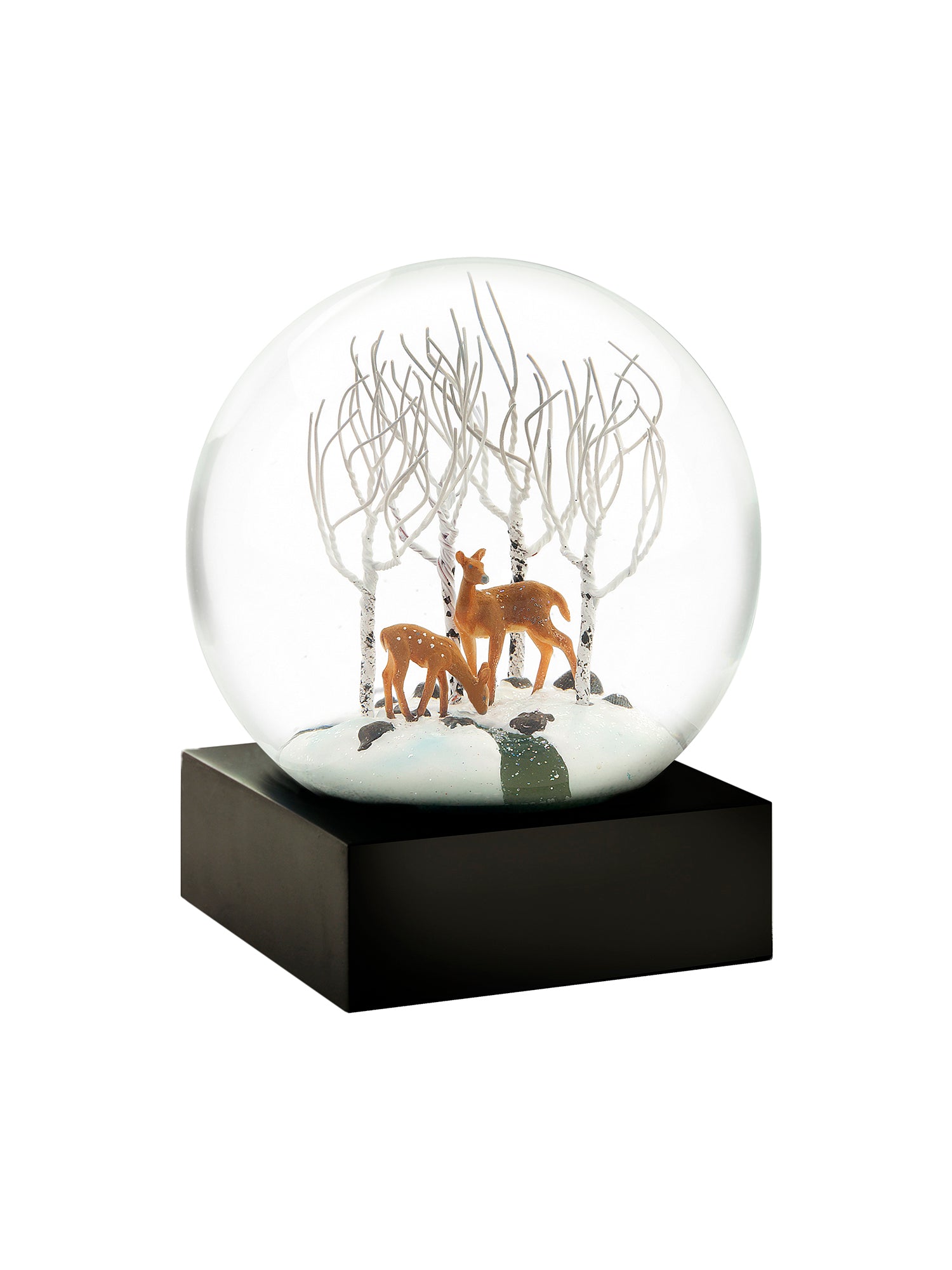 Store Brand New Antler Glitter Globe