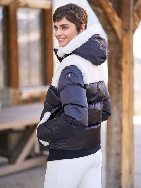 BelAir French Royal Fur offers Puffer ski winter jacket