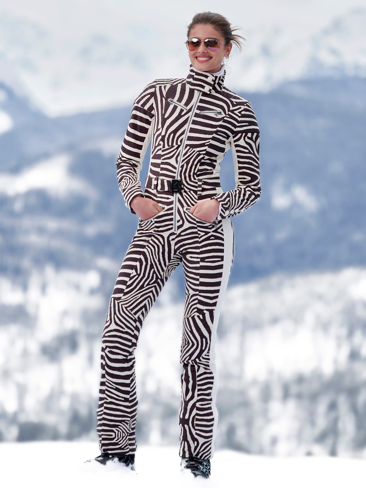 Cowgirl winter outfit snowsuit - BONA - CAPPUCCINO - Ski clothing