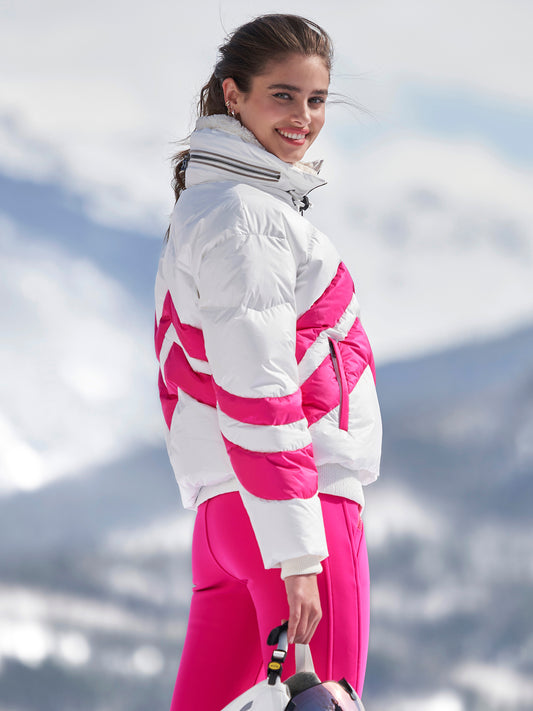 Bogner Fire + Ice Saelly Print Ireen Ski Pants Women's Size 8