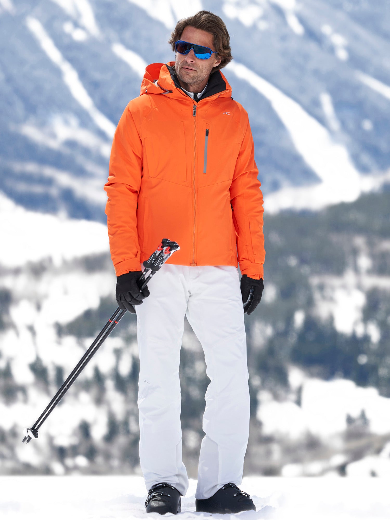 KJUS Ski pants FORMULA PRO in beige
