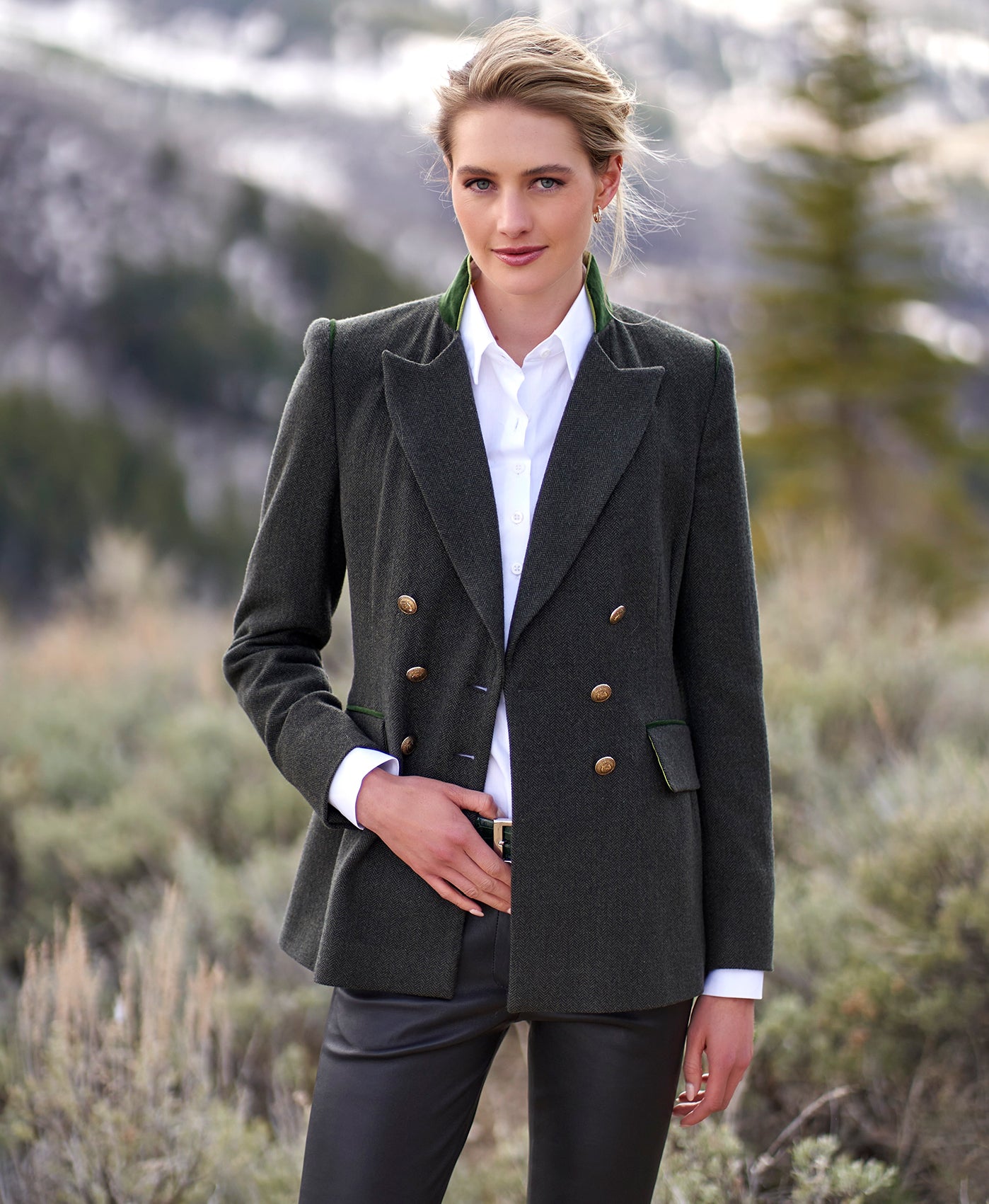 Chic at Every Age: White Tweed Jacket + our Hill Country Trip