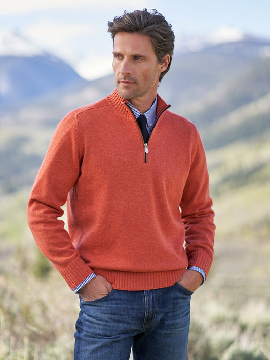 Fisherman Alpaca Turtleneck Sweater