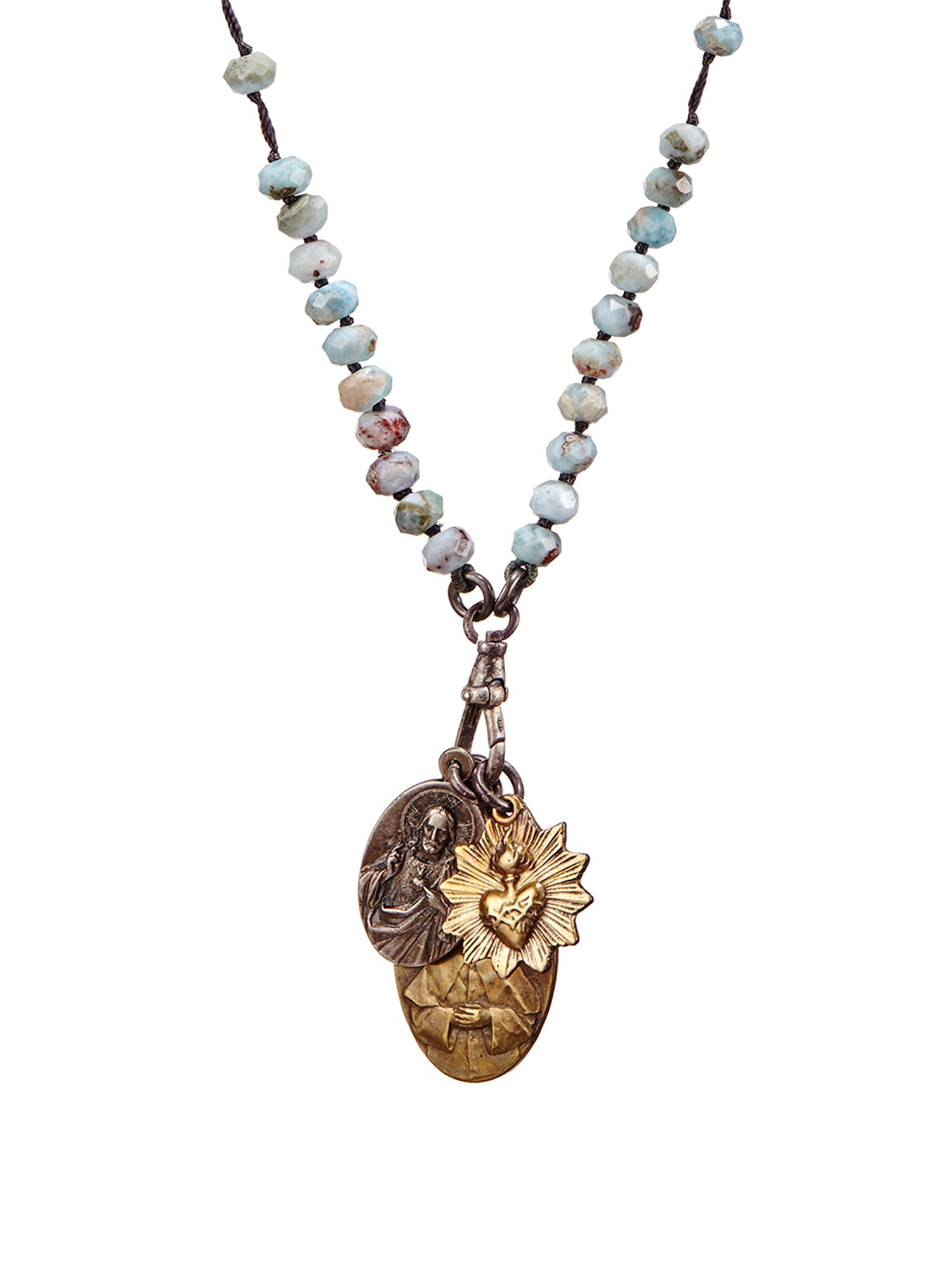 Larimar rosary on sale