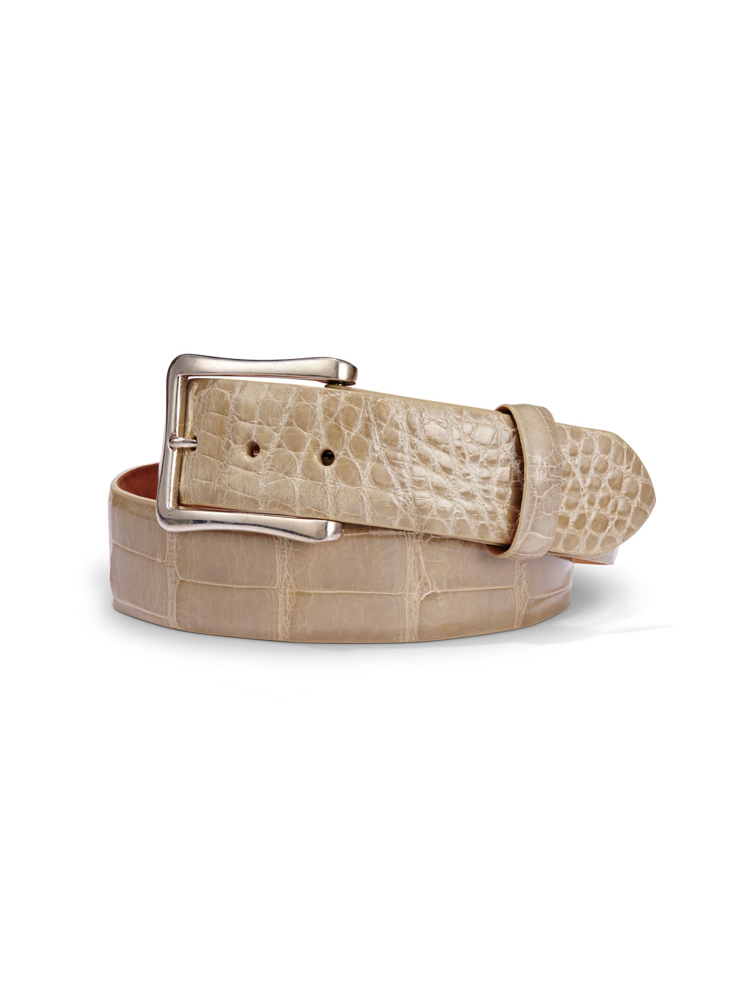 Purple Genuine Alligator Crocodile Skin Belt size 37 for Hermès LV
