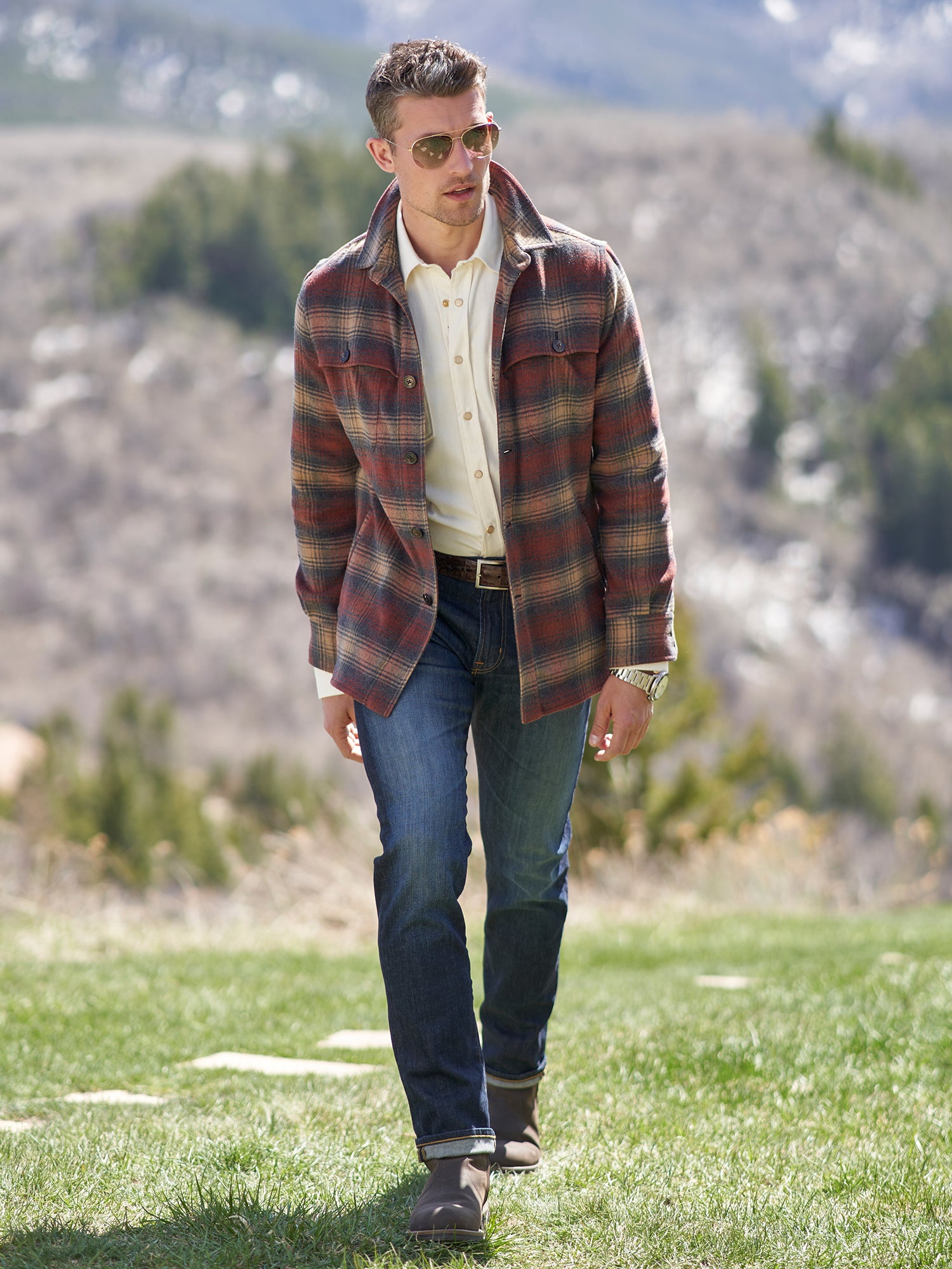 Pietro Flannel Shirt Jacket